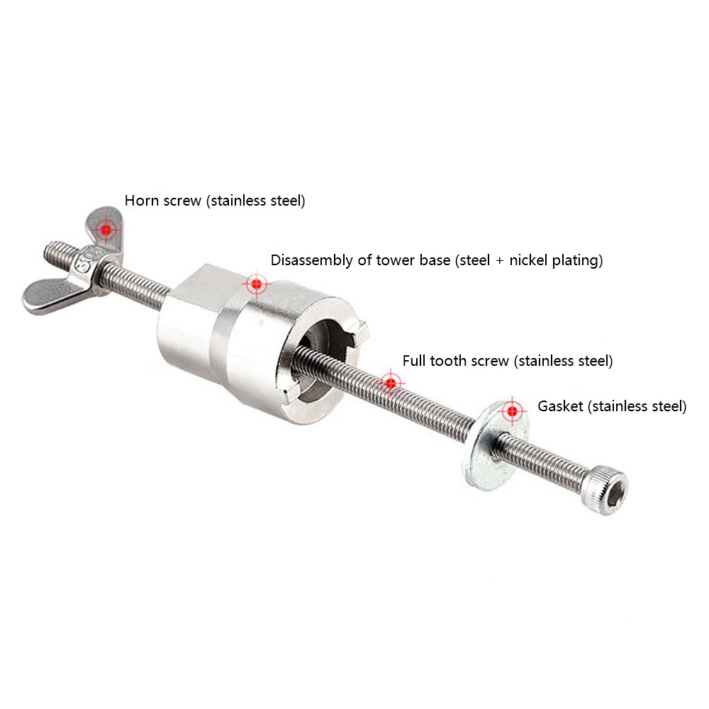 Mountain Road Bicycle Hub Removal Tool Remover Universal Quick Disassemble Slotted Socket Wrench Tools For MTB Outdoor