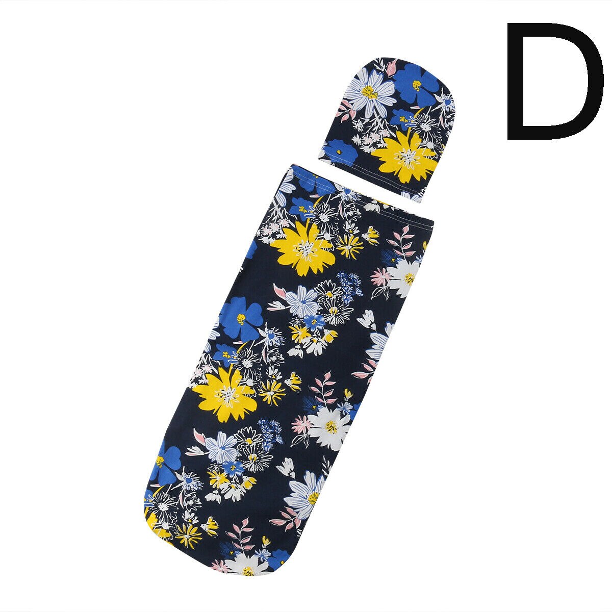 2 stuks Peuter Baby Meisjes Jongens Deken Warm Inbakeren Slaapzak + Hoed Outfit 0-12M: D