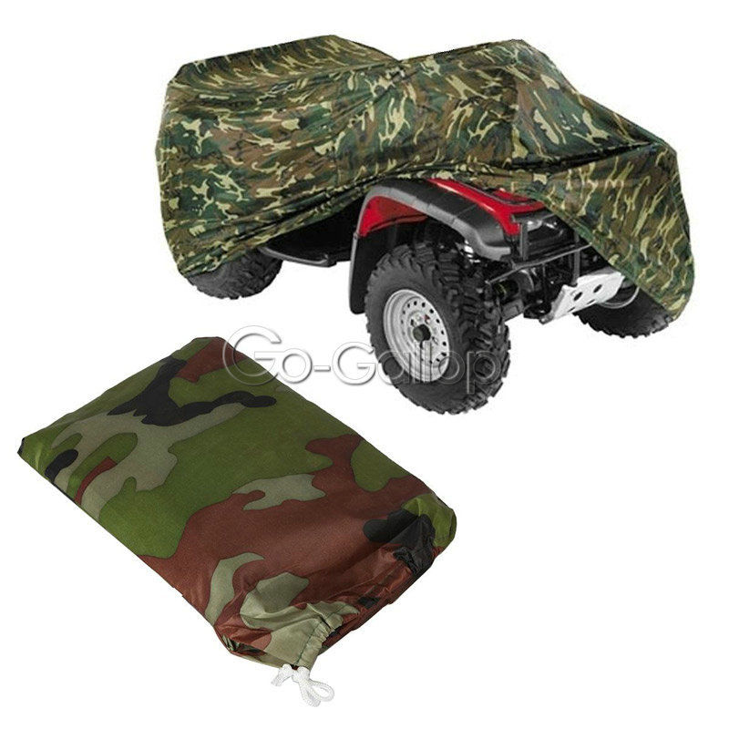 Cubierta para Quad Bike XXXL Camo ATV, resistente al agua, a prueba de polvo, Anti-UV, para Yamaha Raptor Grizzly Bruin Kodiak Oso Grande