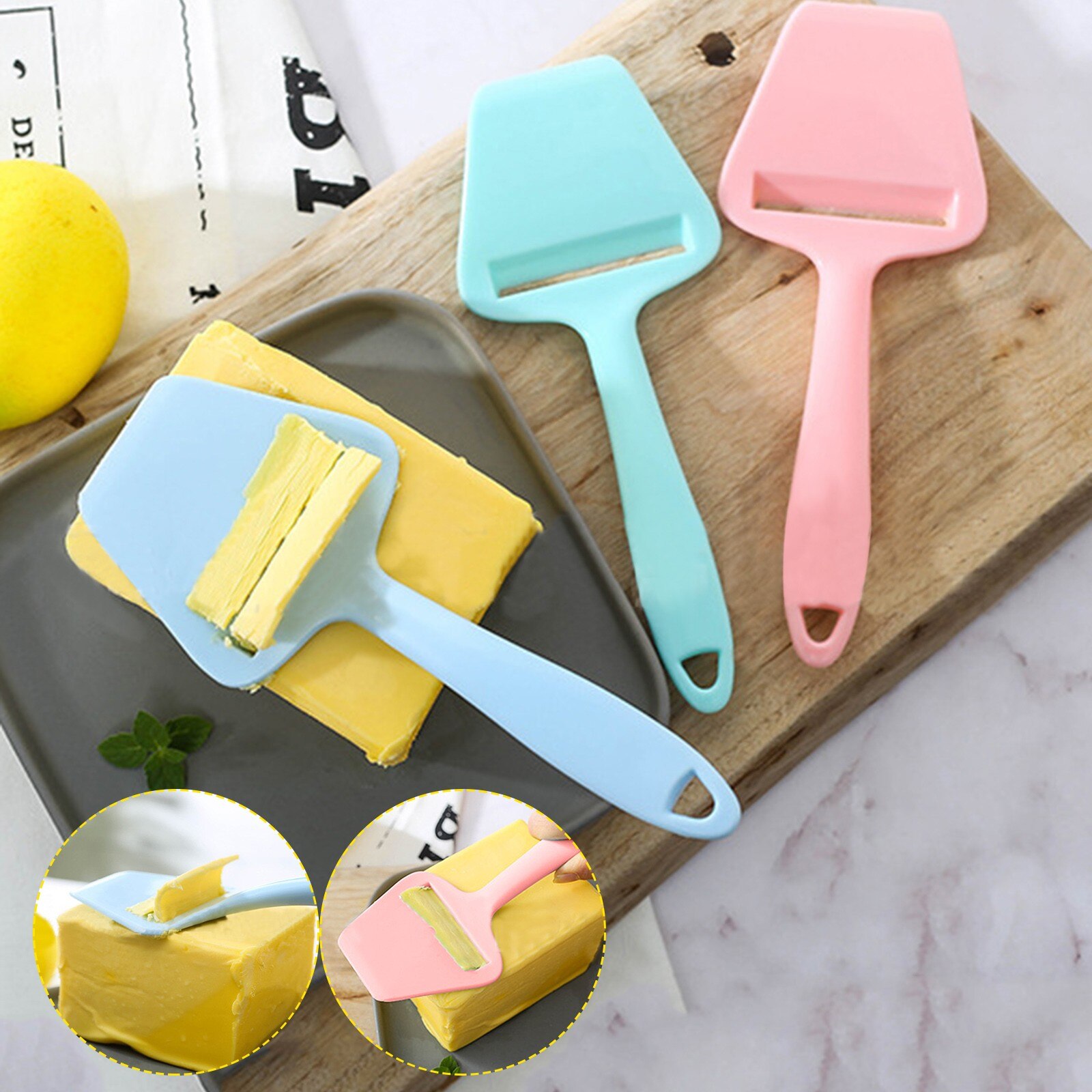 Trancheuse de pelle à fromage polyvalente Portable pour gâteau Pizza beurre cuisson outil de cuisson nouveaux outils de cuisson de pelle à Pizza au chocolat