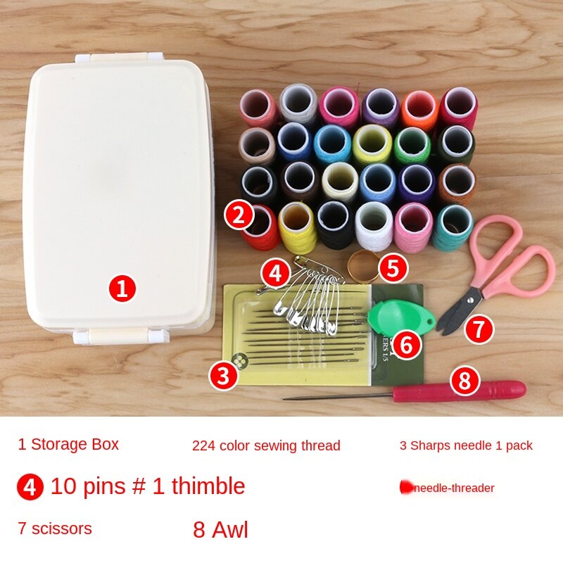Household Portable Sewing Kit Needlework Handmade DIY Making Tools Small Multi-Functional Sewing Sewing Kit