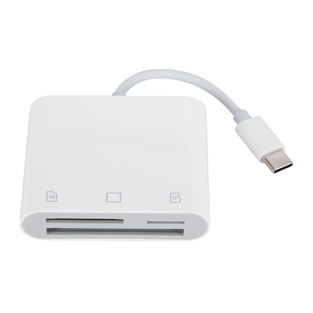 3 in 1 Typ c bis cf/sd/tf Karten Adapter SD-Karten Adapter Speicher kartenleser cf sd tf Kompakt kamera kartenleser für iPad iPhone 15