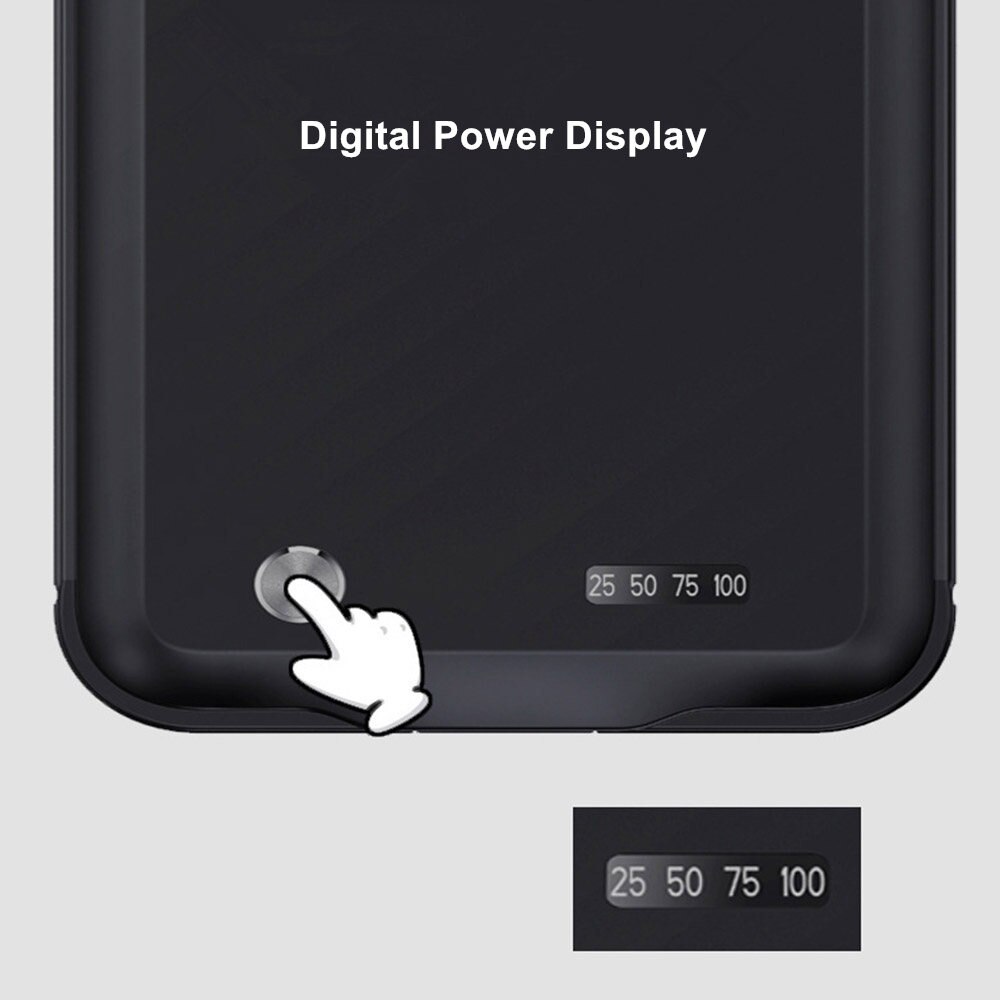 Funda de cargador de batería para iphone 11, 11 Pro, 11 Pro Max, 5000 Mah