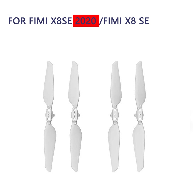 2Pairs Originele Fimi X8SE Rc Quadcopter Onderdelen Quick-Release Opvouwbare Propellers Voor Fimi X8 Se Propellers