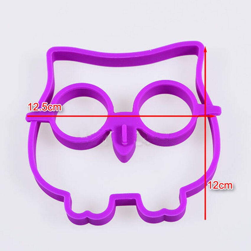 Silicone Owl Fried Egg Mold Pancake Egg Frying Mould Funny Kitchen Tool