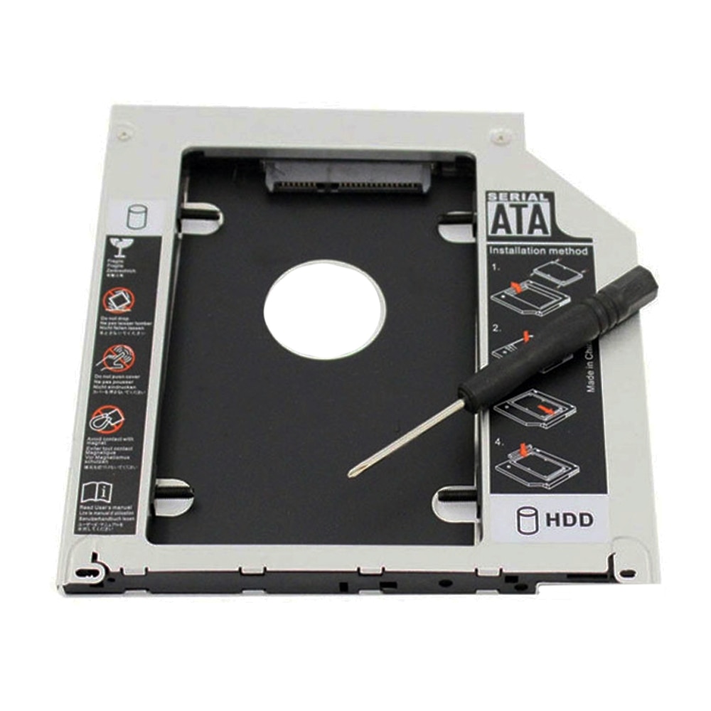 2.5 Inch Sata 2nd Hdd/Ssd Harde Schijf Sata Addy Lade Voor Apple Macbook Pro A1278 MC700 MC724 MD313 MD314 Cd/DVD-ROM Optische Bay