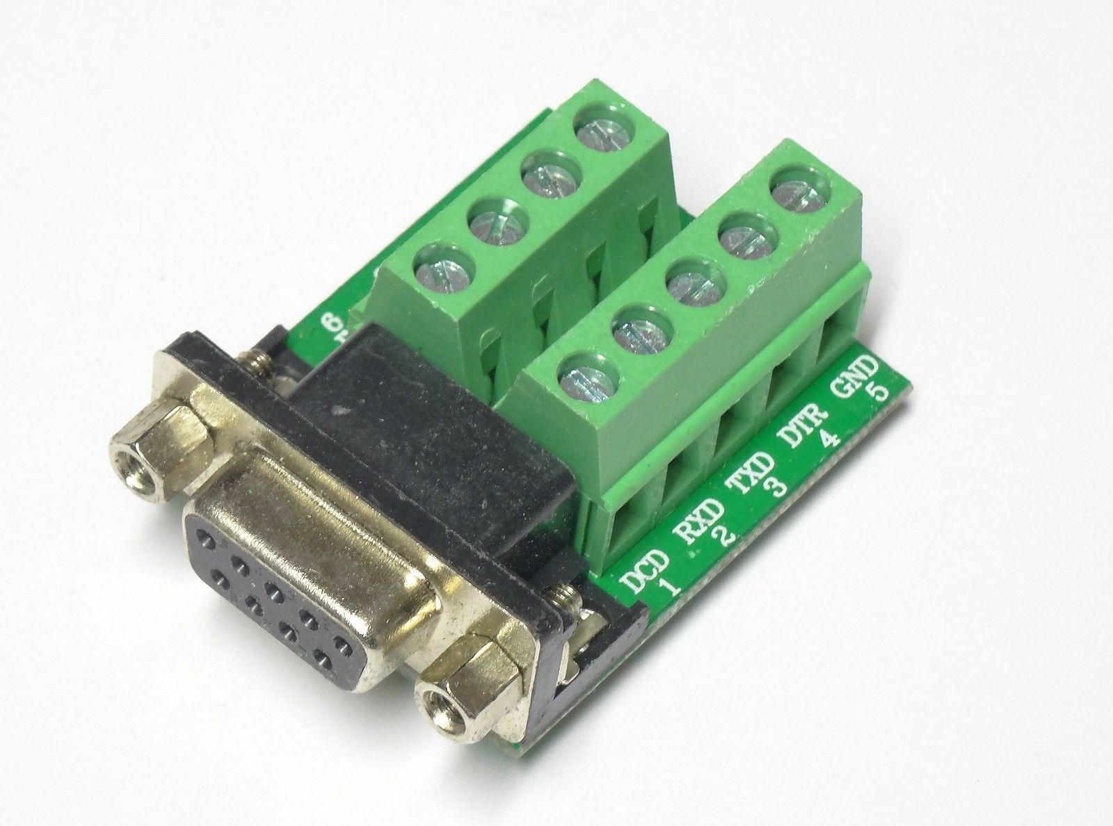 Módulo Terminal adaptador D9 d-sub de 9 pines RS232, módulo serie DB9
