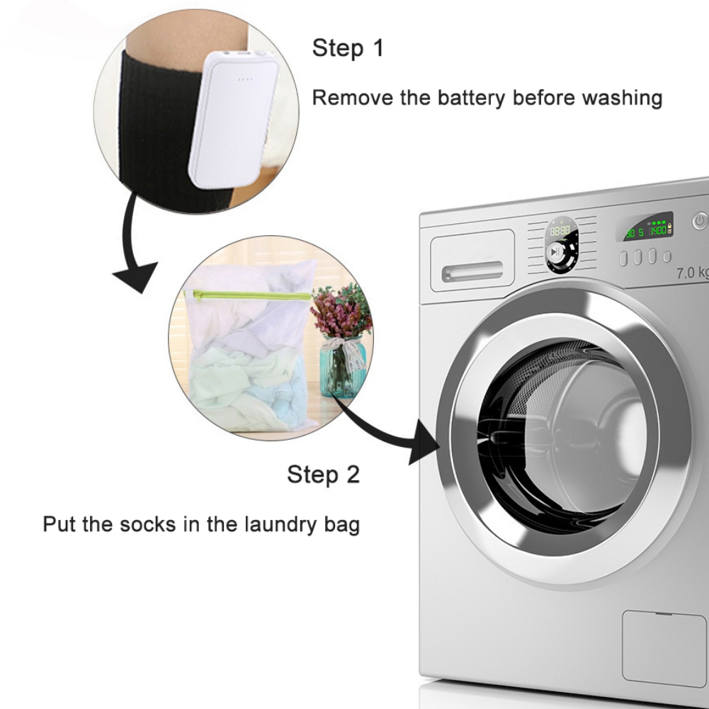 Winter Camping Hiking Remote Control Ski Cycling Warm Heated Socks Battery Thermal Smart Electric Heating Sock