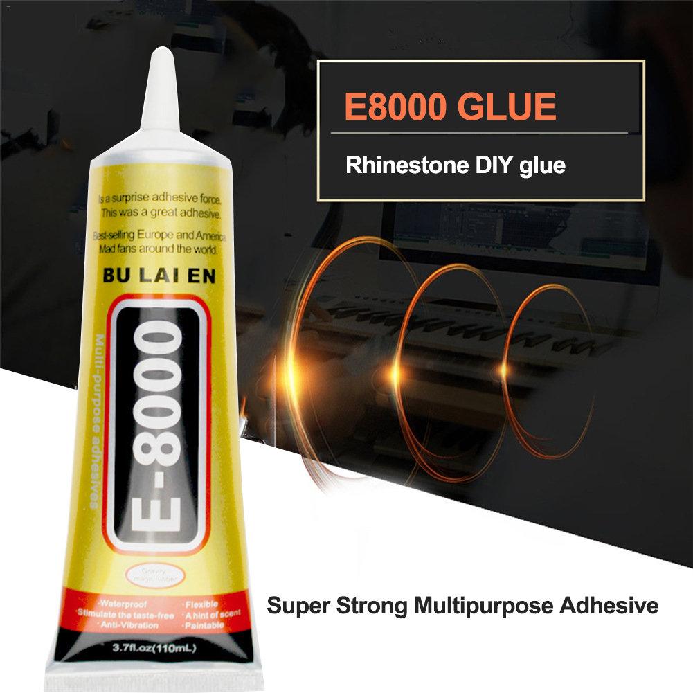50ml E8000 multiusos Universal pegamento coche DIY cuero adhesivo diamante pegamento para joyería auricular sellador teléfono móvil pantalla