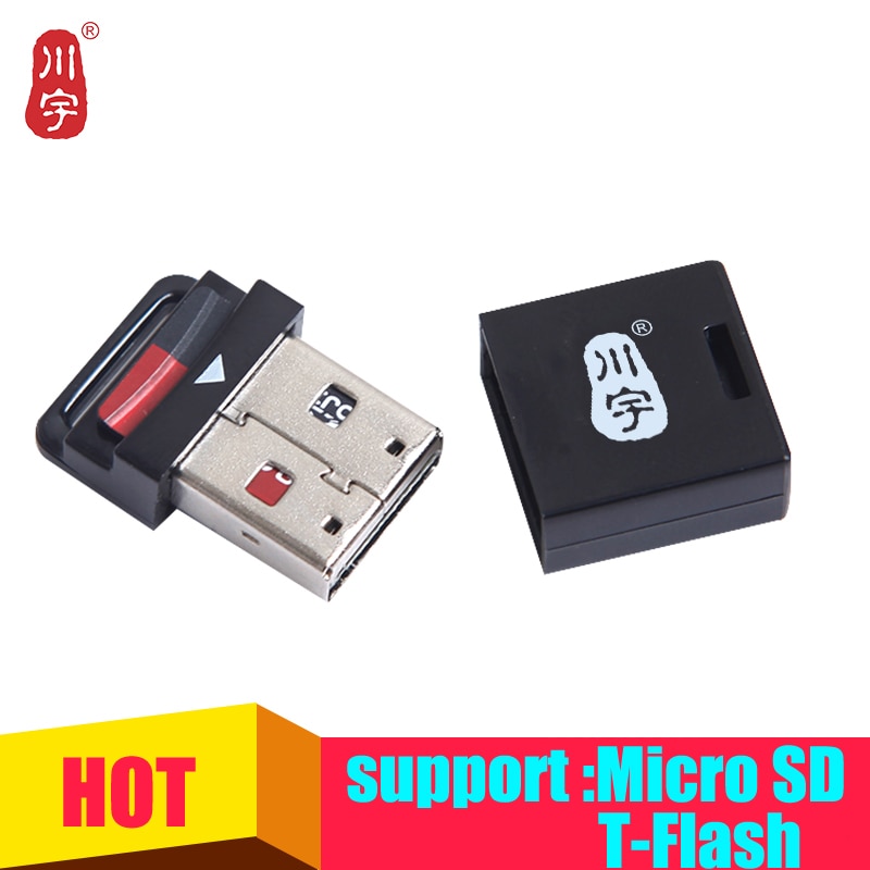 Kawau USB 2.0 Micro SDXC TF Kaartlezer Mini Adapter Voor Micro Sd-kaart MicroSD Tf-kaart Micro SDXC SDHC Tot Geheugenkaart 128 GB