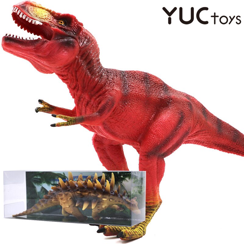 Action & Toy Dinosaurs Figures Model Animal Collection 11 Styles Boxed Dragon Plastic Brachiosaurus Tyrannosaurus Boys