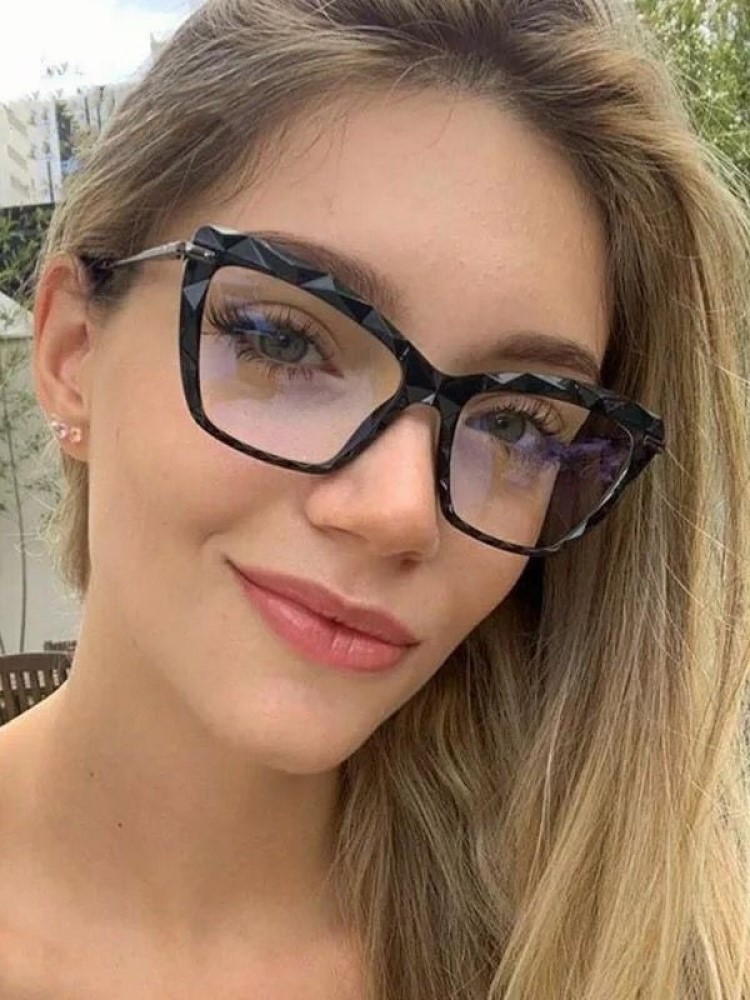 Nuevas gafas de ojo de gato sexis para mujer, gafas transparentes de de , gafas transparentes Vintage, gafas con montura óptica