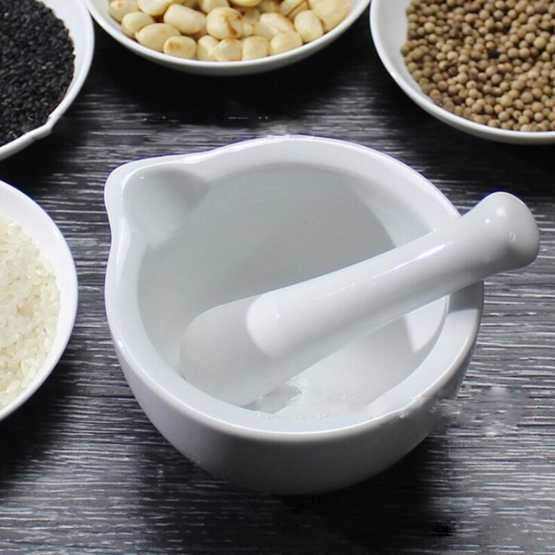 Handmatige molens keramiek kruidenmolen stamper handzame kruiden pepermolen kom keukengadget vijzel mengkom