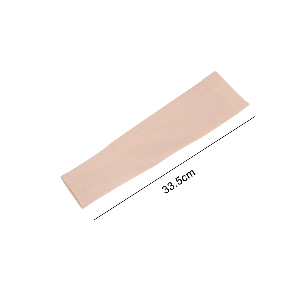 1/2 Pcs Unisex Summer Cover Up Compressie Mouwen Zon Morsmouw Bands Onderarm Concealer Ondersteuning Tattoos Huidskleur