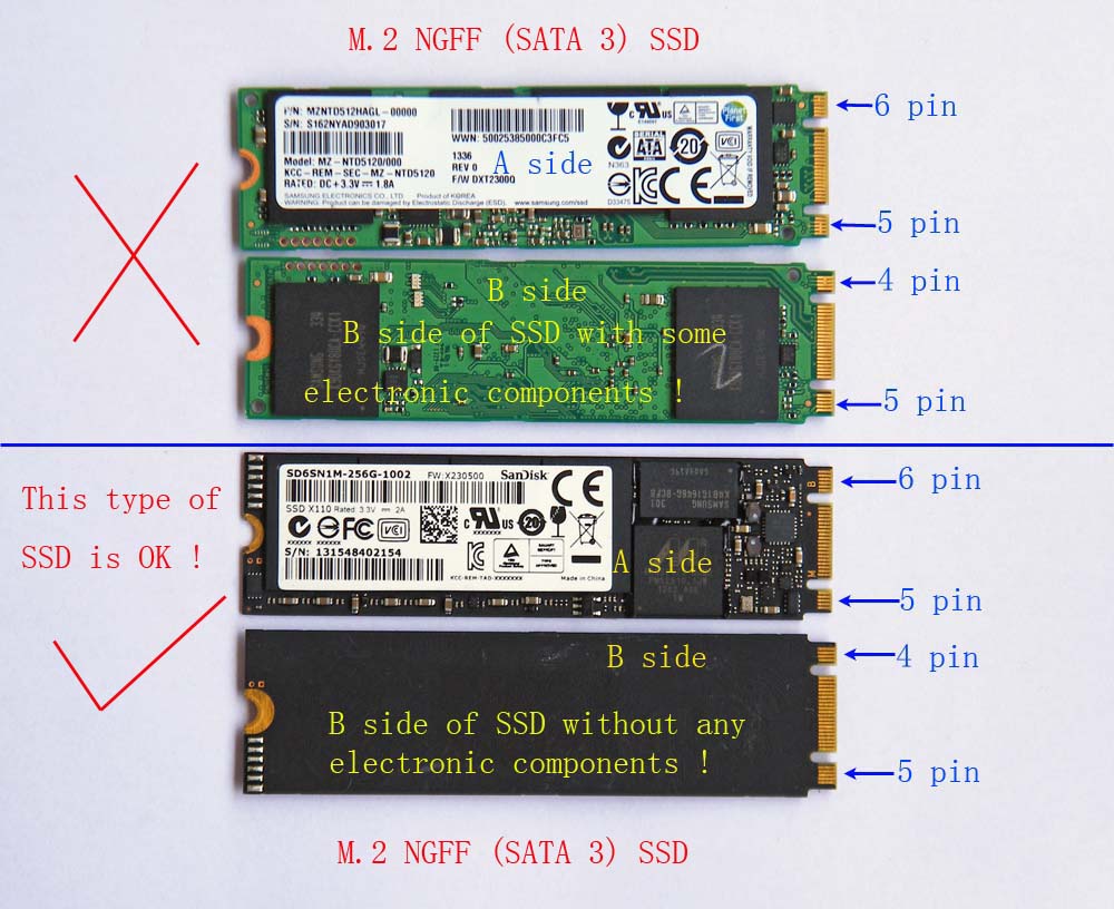 1 Set M.2 NGFF SATA SSD Converter Adapter Kaart Voor Apple MacBook Air A1465 A1466 SSD Adapter voor Macbook SSD Adapter