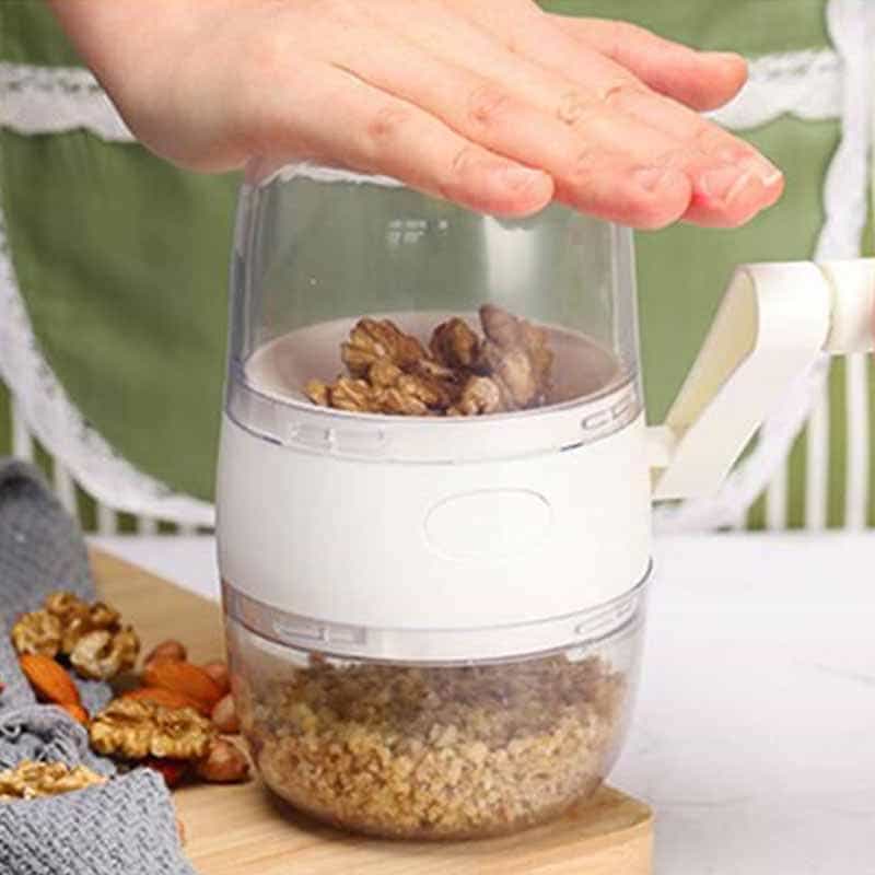 Trituradora de nueces Manual multifuncional, trituradora de frutos secos, trituradora de nueces, dispositivo de molienda de cacahuete, herramientas de cocina, frutas secas