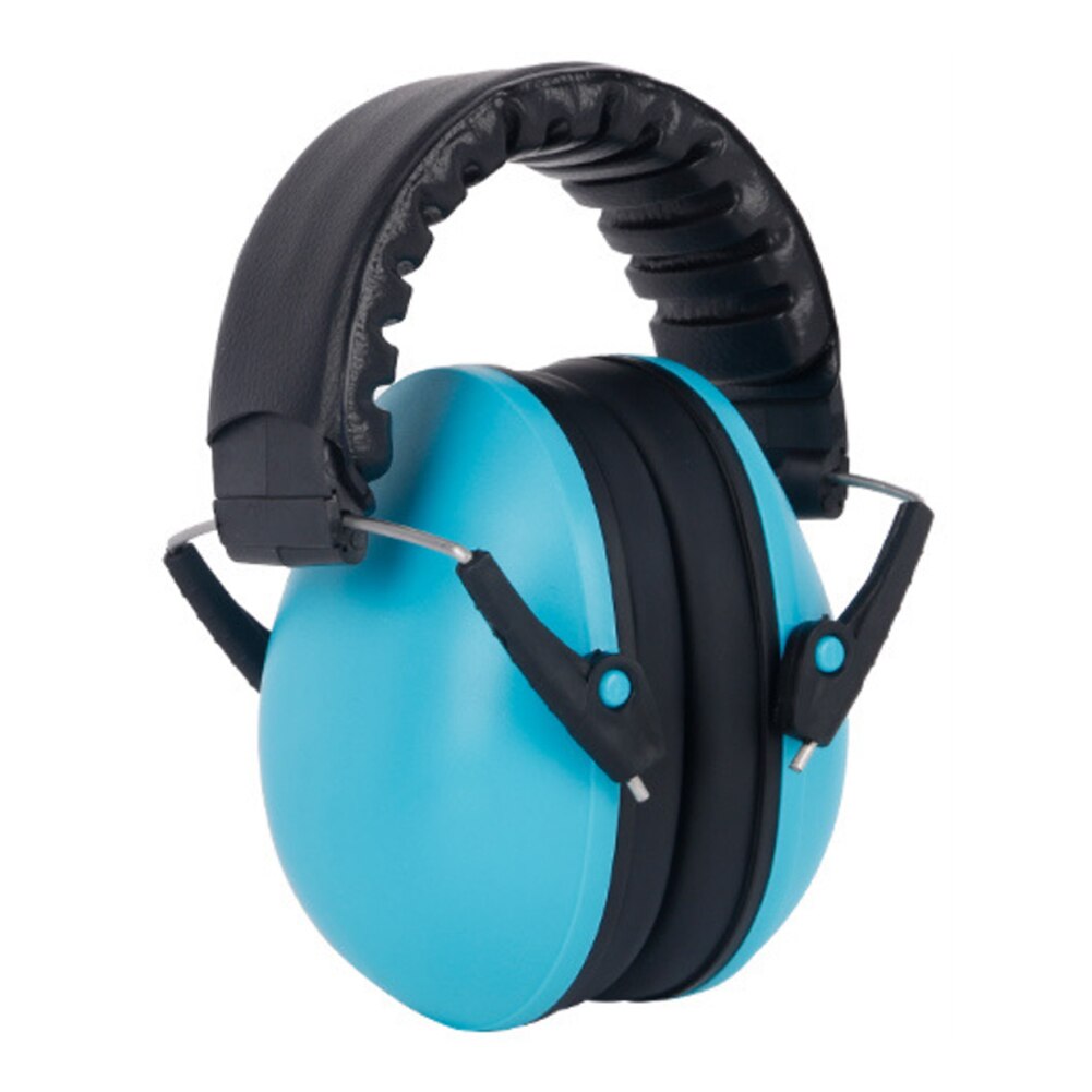 Baby Hearing Protector Earmuffs Soft Noise Reduction Ear Muffs Toddler Infant Adjustable: Blue