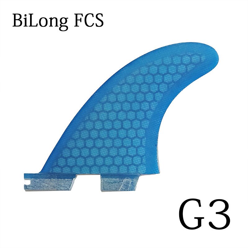 BiLong FCS II Surfboard tail rudder fin fiber single center tail fin carbonfiber SURF FINS surfboard fin sup surfing