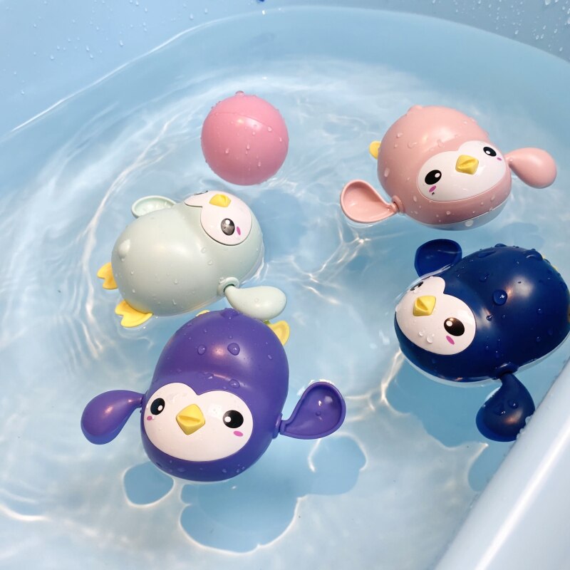 Cute Bath Toys Cartoon Animal Bathroom Play Water ... – Vicedeal