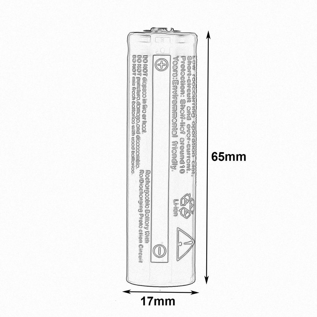3.7V 9900mah 18650 Battery Rechargeable Li-ion Batteria Safe Environmental Friendly For Flashlight Battery
