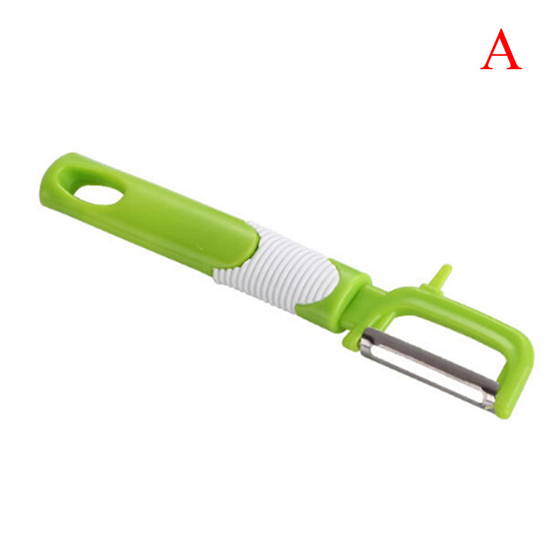 Grøntsagsskræller kniv skærer kartoffelskræller kniv til rengøring af grøntsager knive skærer rivejern skrællere køkken gadgets: -en