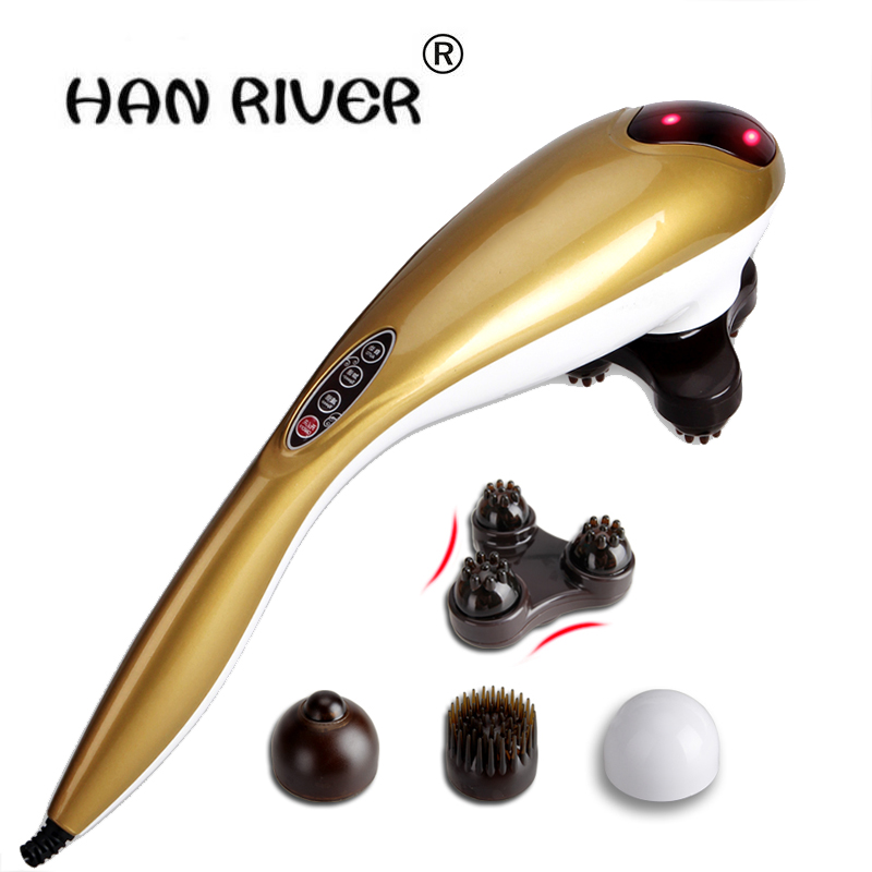 Young dolphins stick electric hammer vibration back neck shoulder waist massage equipment