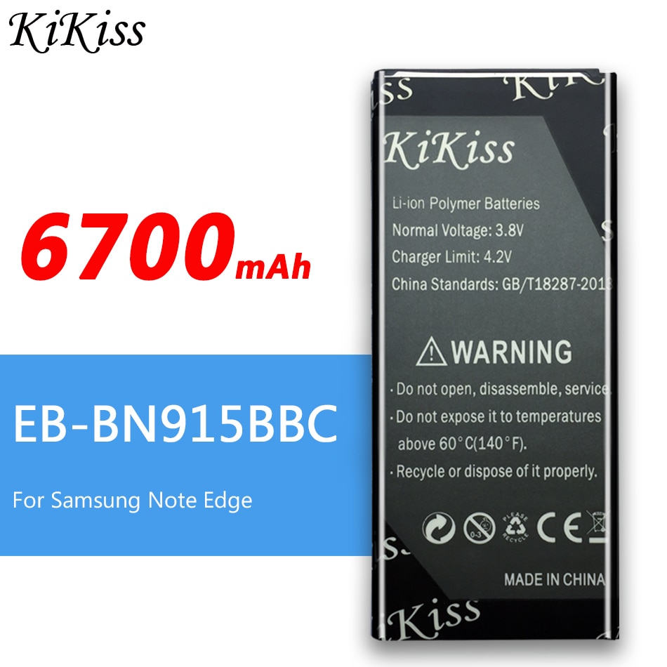 6700 Mah Big Power Battery Voor Samsung Galaxy Note Edge N915 N915F N915A N915T N915K/L/S N915V n915G N9150 Batterij EB-BN915BBC
