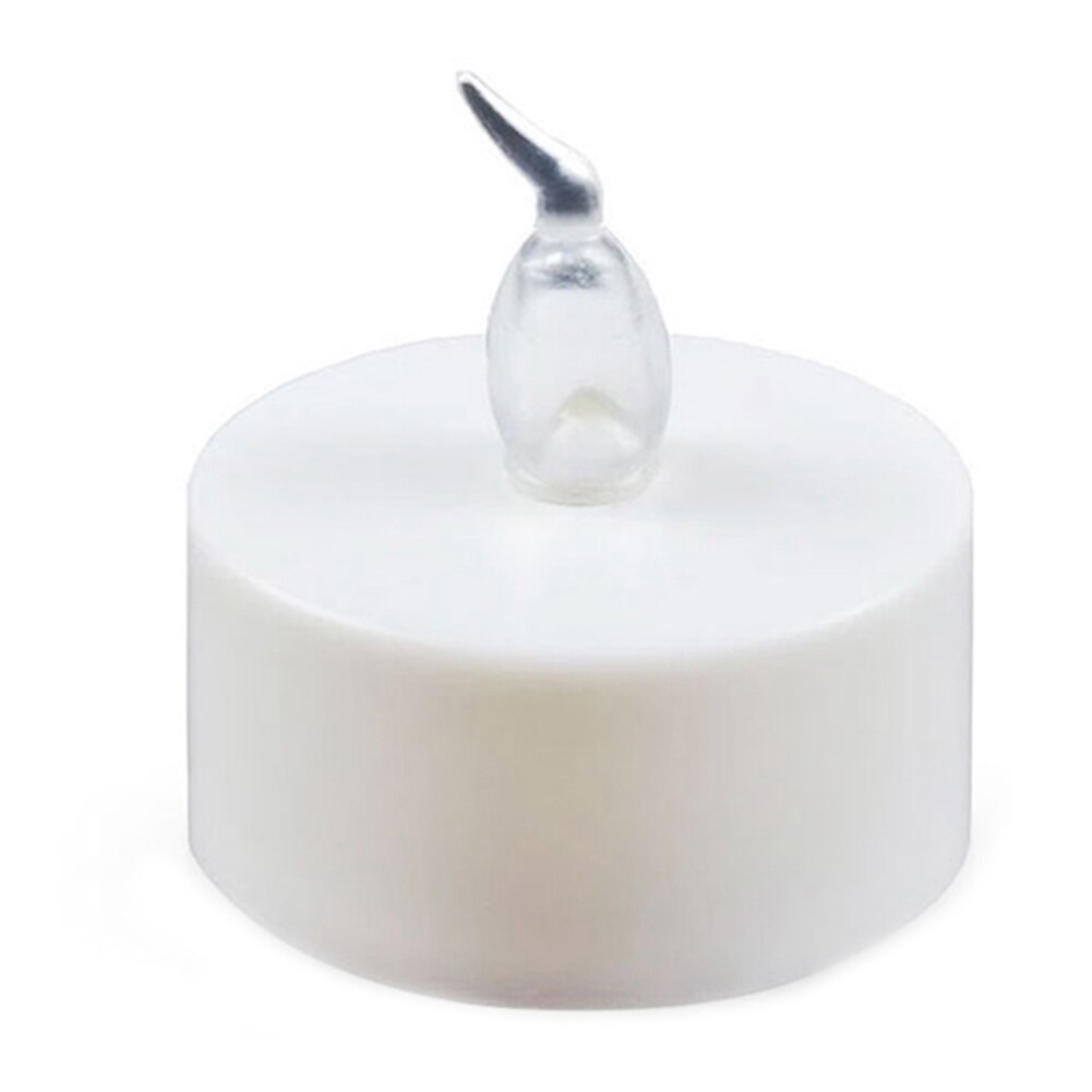 Flameless LED Tea Lights Candles Battery Powered Coloful Flickering Pillar Candles Votive Tealight Romantic party Home Decor
