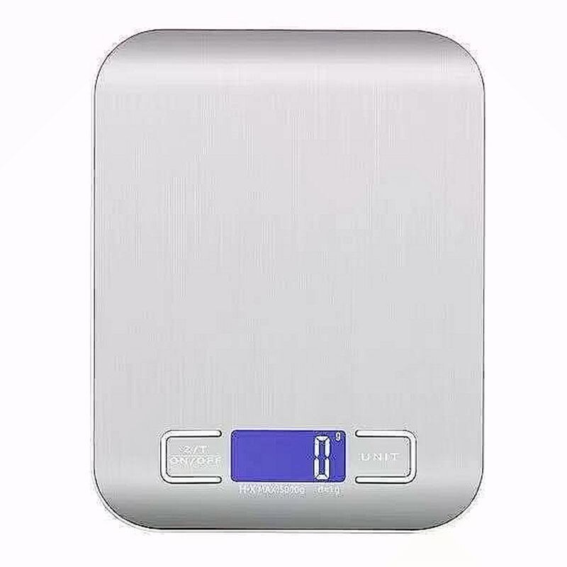 Kitchen Splash Water Scale Scale Small Household Food Tea Baking Weight Accurate Measuring Electronic Scale: white 5kg