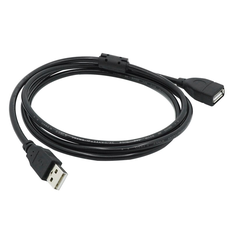 Extra Long USB 2.0 Extension Cable Male To Female Extension Cable Laptop Mouse Keyboard U Disk Hard Disk Connection Printer