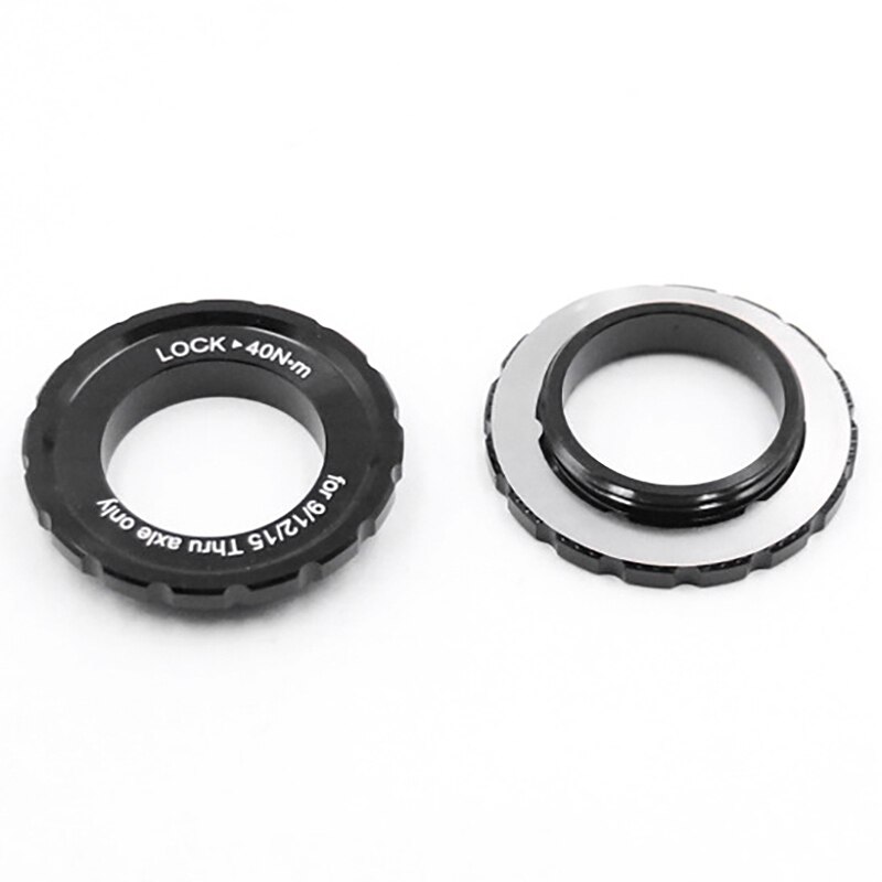 Bicycle Center Lock Disc Brake Hub Rotor Lockring for 9mm 12mm15mm Axle Center Lock Cover Ring