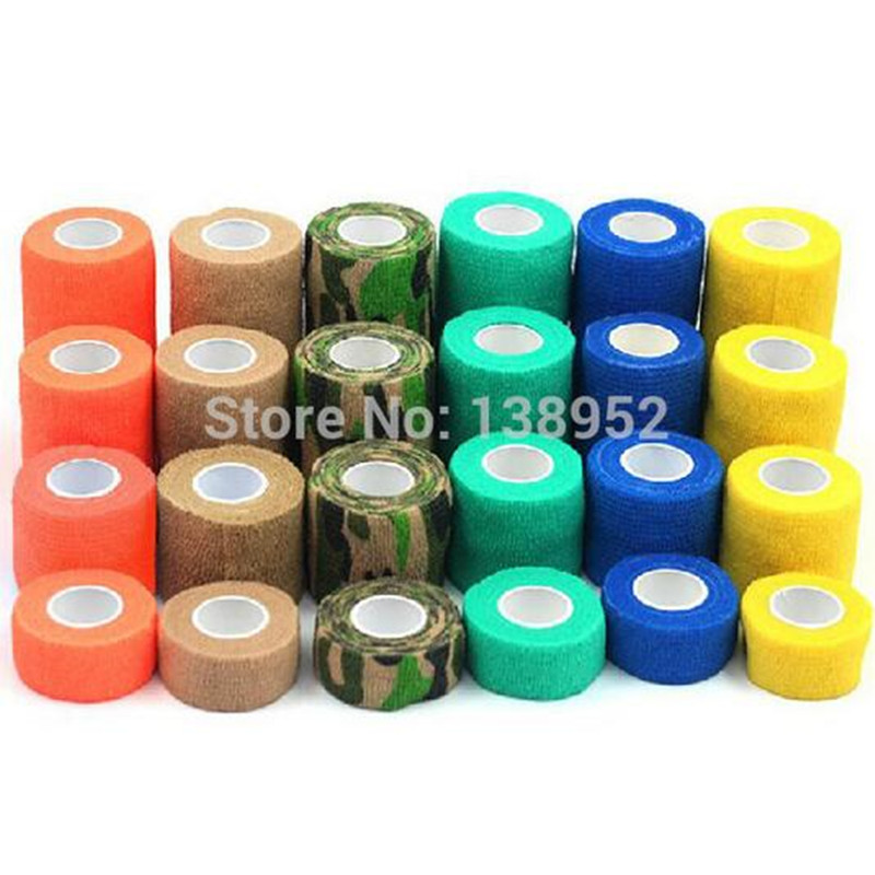 3 rolls/lot 25mm x 4.5M Vinger tape Elastische Bandage Volleybal basketbal Vinger bescherming Uitgerekt sport tape