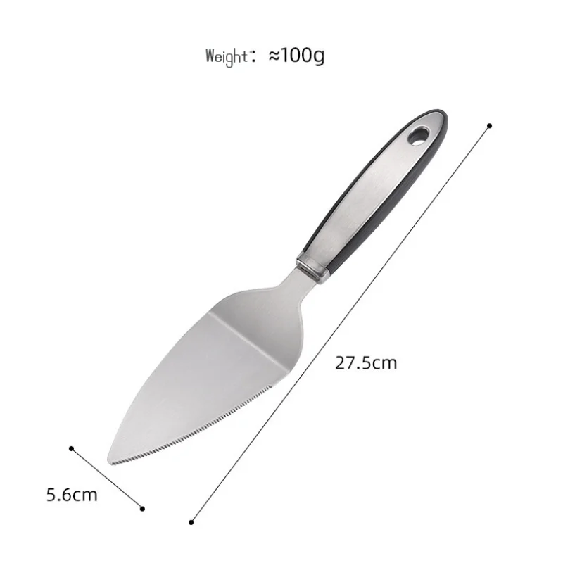 Roestvrijstalen pizzamesschep Pizzataart Pizza Roller Mes Driehoek Schop Mes Keukengereedschap