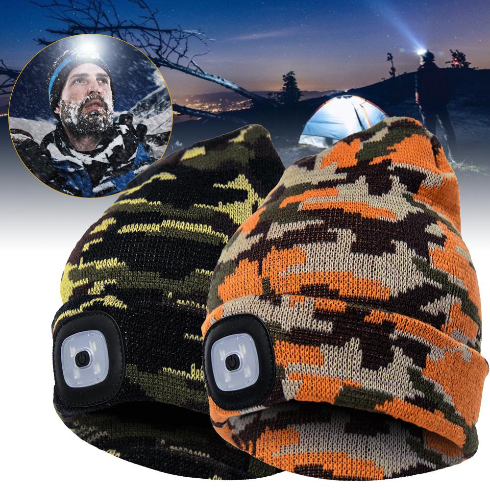 Czapka z daszkiem na zewnątrz z podświetleniem doprowadziło dla obu płci czapka z daszkiem biodro-chmiel z latarką doprowadziło czapka zimowa ciepła czapka robić jazdy na rowerze nadaje się robić wędrówek pieszych