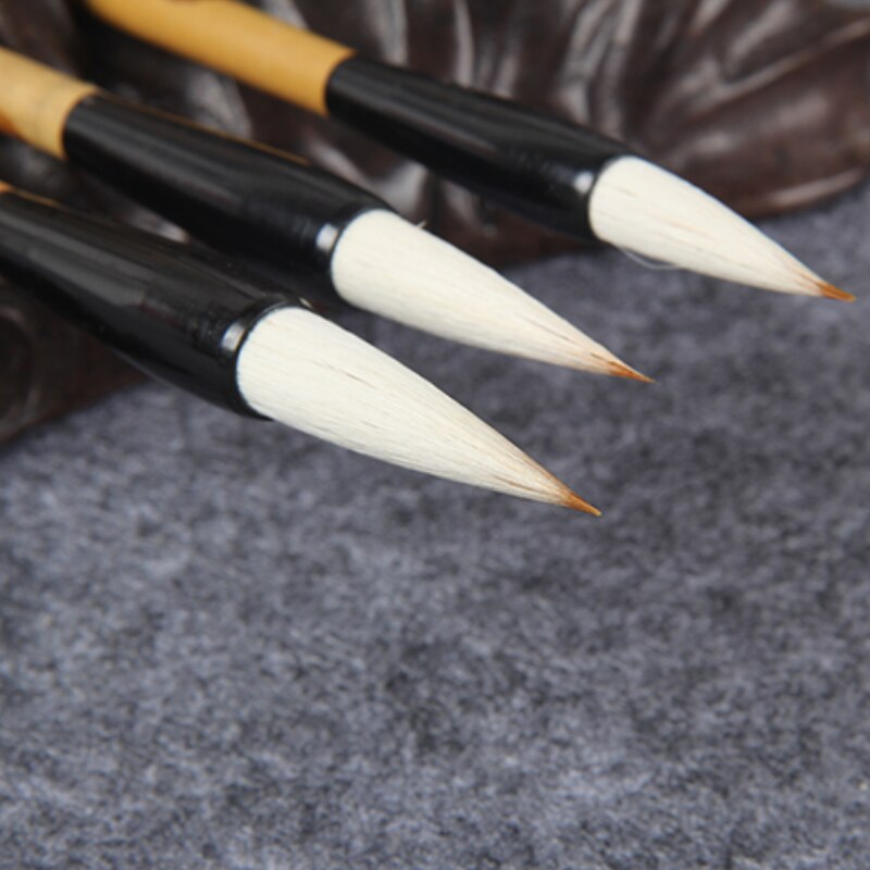 Calligraphy Brush Set Woolen Multiple Hair Writing Calligraphy Brush Regular Script Drawing Freehand Painting Calligraphie Brush