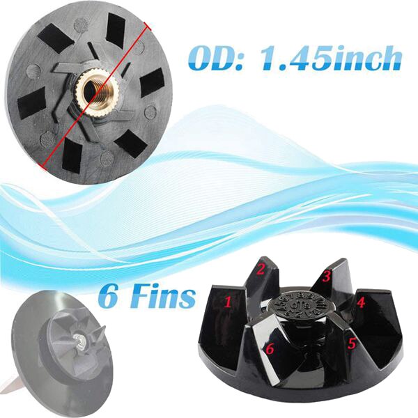 Replacement Parts Blender Blade Assembly with 3 Pcs Blender Gaskets,Replacement Parts for Cuisinart CBT-500,SB5600,CB600