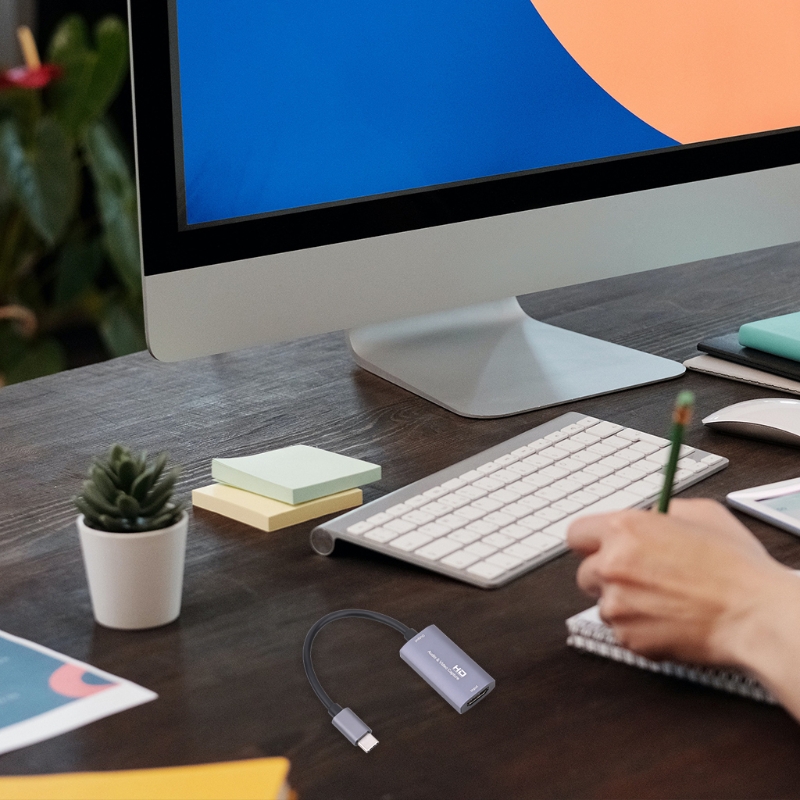 Type C Live Video Capture 1080P 4K 60Hz Hdmi-Compatibele Game Video Capture Card