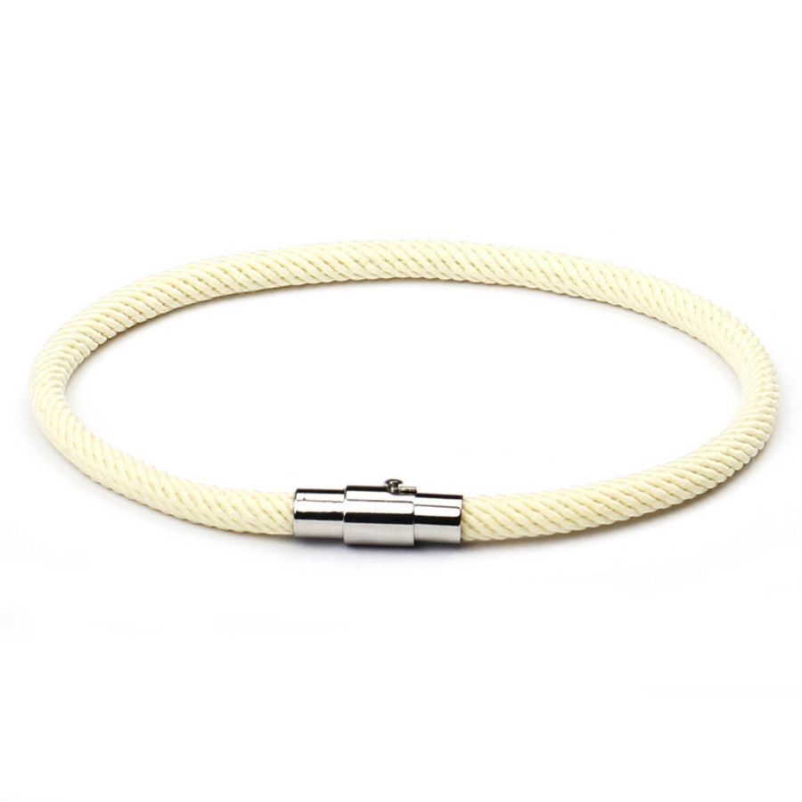 Neue Klassische Stil Männer Leder Charme Armbänder Einfache Schwarz Edelstahl Taste Liebhaber Zubehör Hand-woven Schmuck