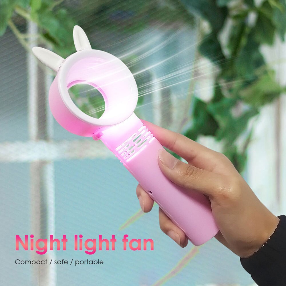 Mini Portable Pocket Fan Cool Air Hand Held Without blade Mute Travel Cooler Cooling Mini Fans Office Outdoor Home Mini Fan
