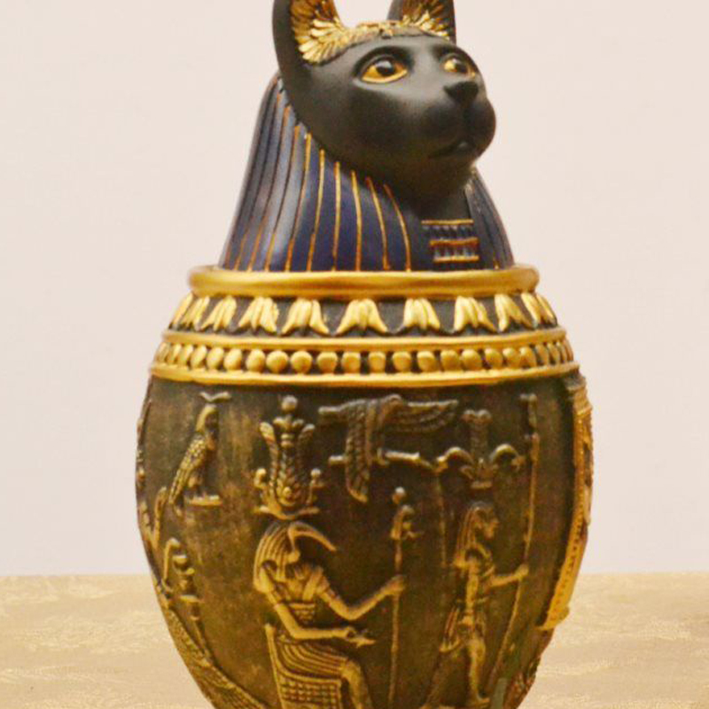 Urne pour animaux de compagnie, en forme de chien, faite à la main, en résine, pour enterrement, pour chat, pour chien