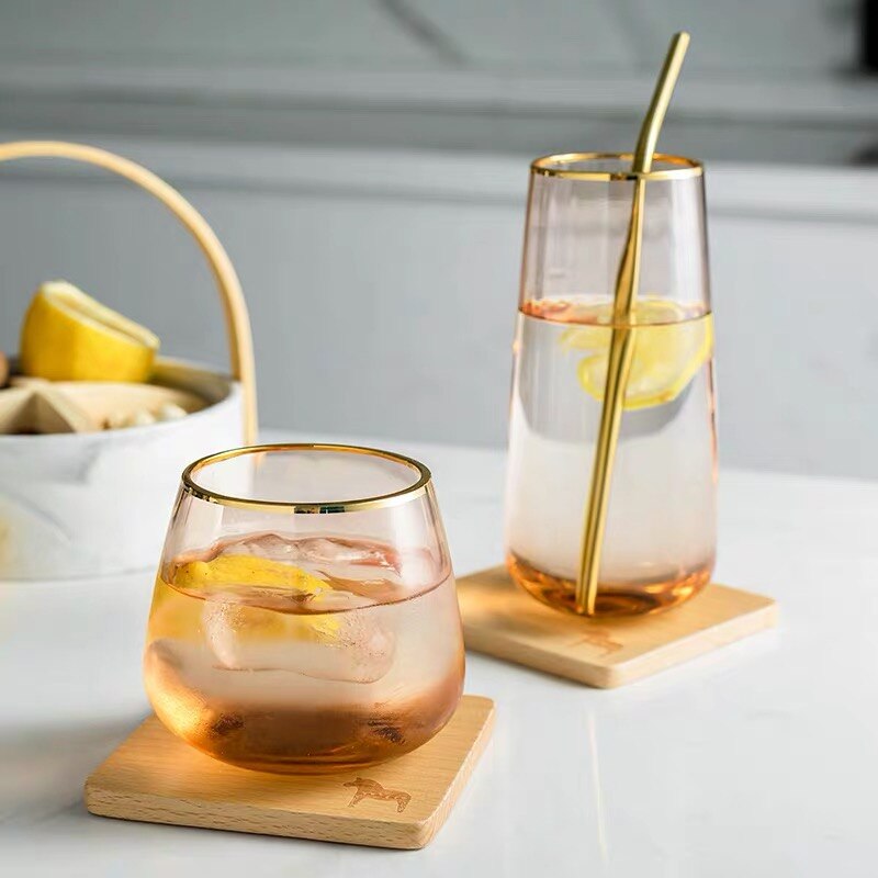 Classic Glass Wine Cup High Feet Champagne Glass Wide Inner Rim Martini Gglass Wide Inner Edge Wine Glass