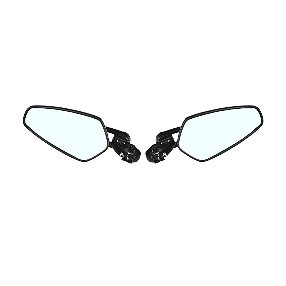 2Pcs Motorfiets Spiegels Bar End Blauw Glas Achteruitrijcamera Motor Stuur End Spiegel Cafe Racer Retrovisor Moto Motorfiets Spiegels