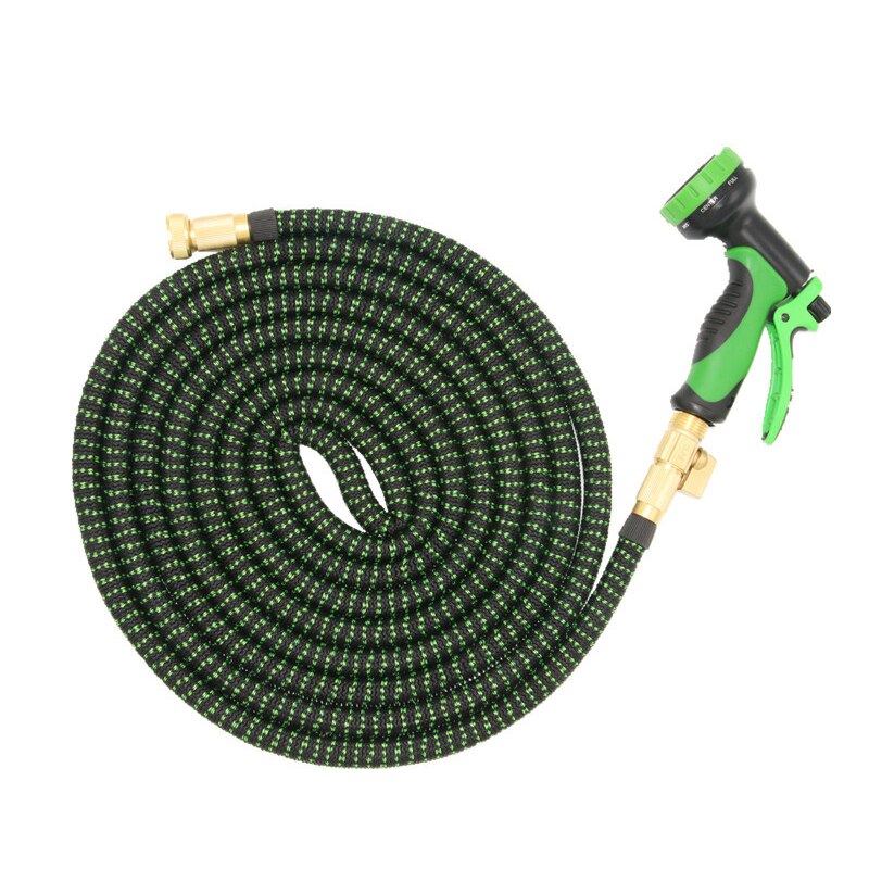 Expandable Garden Hose Leak Proof Gardening Flexible Hose Pipe Expanding Garden Water Hose with Solid Brass Fittings C66