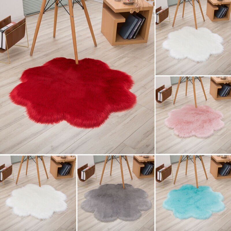 Blume bilden Flauschige Teppiche Anti-Schleudern zottelig Bereich Teppich Esszimmer Teppich Weichen Boden matt Hause Schlafzimmer
