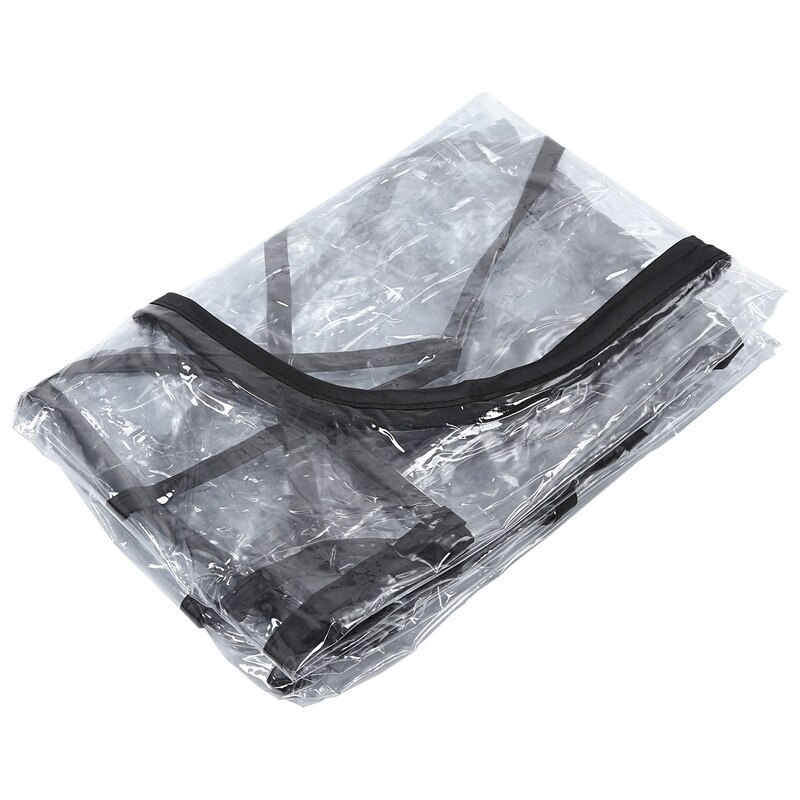 Housse anti-poussière pour poussette de bébé, protection anti-vent en PVC Non toxique, sans goût, accessoires pour poussette