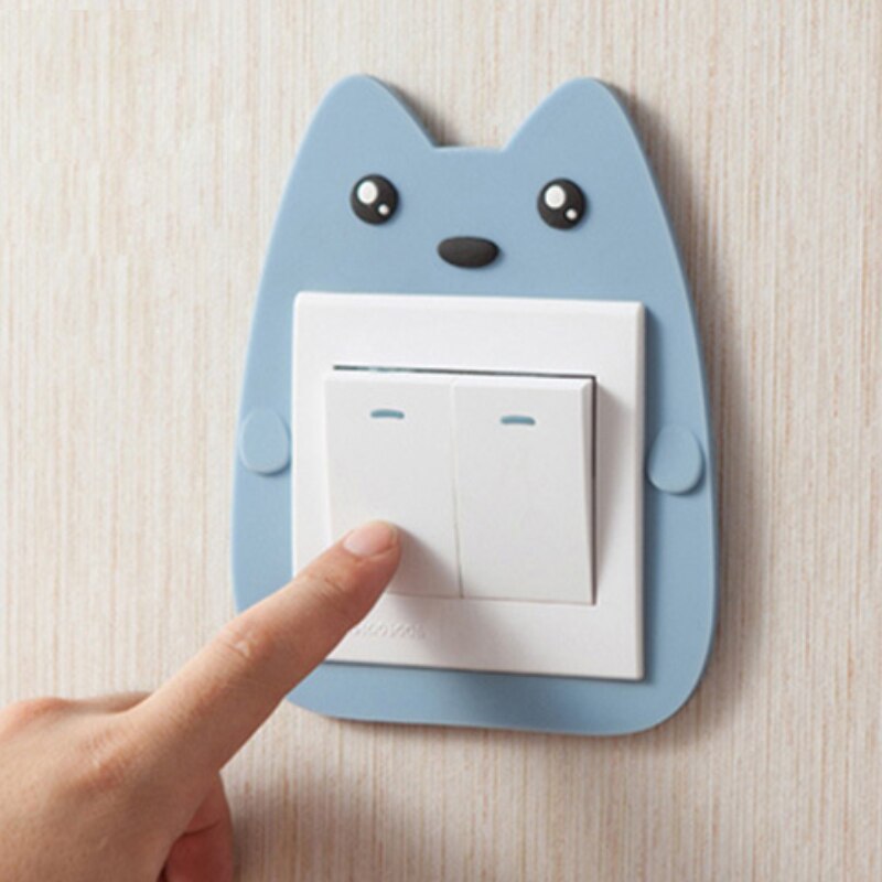 Creatieve Leuke Cartoon Stopcontact Stickers Decor... – Grandado