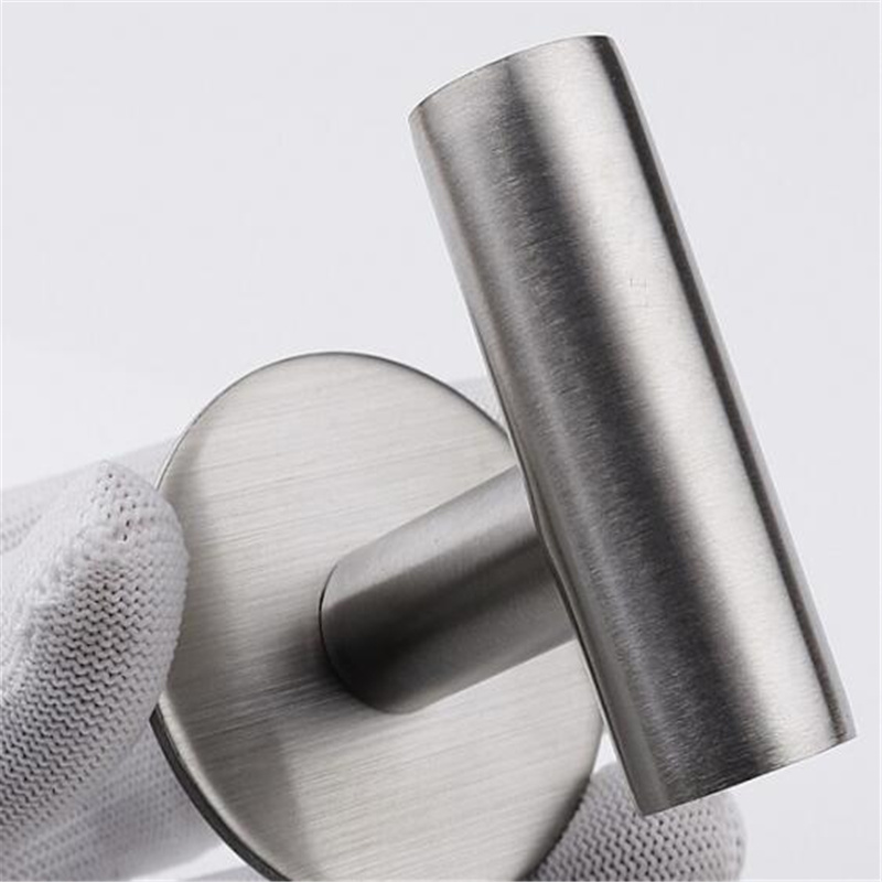 Roestvrij staal zilver badkamer hardware set handdoekenrek toiletrolhouder handdoekstang haak multifunctionele badkameraccessoires