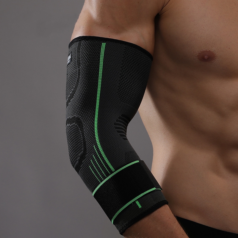 1Stck Fitness Bandage Ellenbogen Pads befestigen Kompression Unterstützung Hülse für Sehnenscheidenentzündung Tennis Ellenbogen Reduzieren Gelenk Schmerzen Unterstützung Schutz: XL / verrotten
