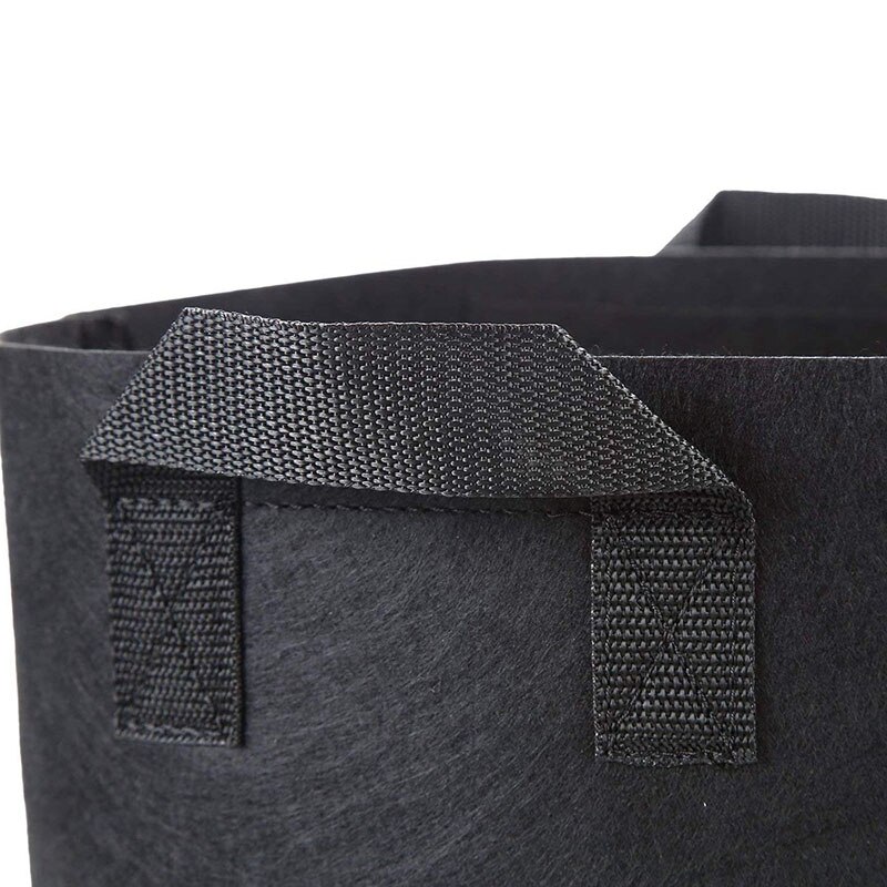 Sacs de culture 5 gallons/7 gallons/10 gallons, paquet de 6 Pots de plantation en tissu durables avec poignées de sangle, parfaits pour les légumes et les Fruits