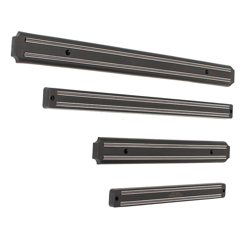 Porte-Couteau Magnétique Support Mural Noir ABS COUTEAU Métal pour Plastique Bloc Aimant Porte-Couteau